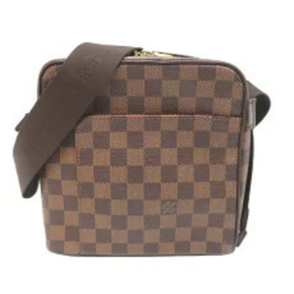 Louis Vuitton Olaf Shoulder Bag Damier Brown